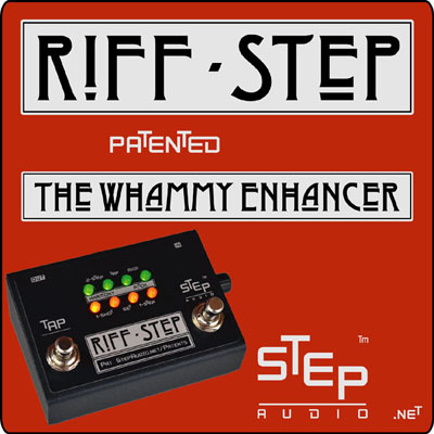 Riff-Step, the patented DigiTech Whammy controller