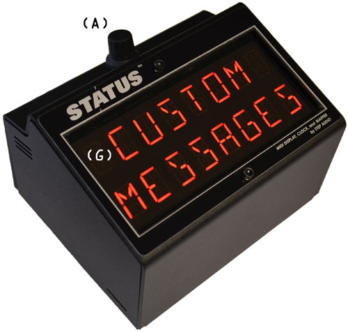 STATUS Pedal - Labeled
